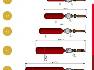 AMFE Pro Cert Löschanlage Größe 0 von Meister Brandschutz GmbH & Co. KG